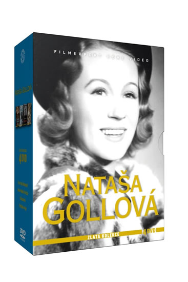 Nataša Gollová - Zlatá kolekce - 4DVD - neuveden - 13