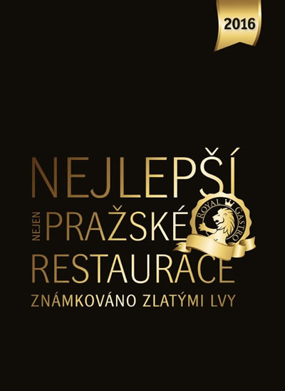 Nejlepší (nejen) pražské restaurace 2016 - Libor Budinský - 22x23 cm