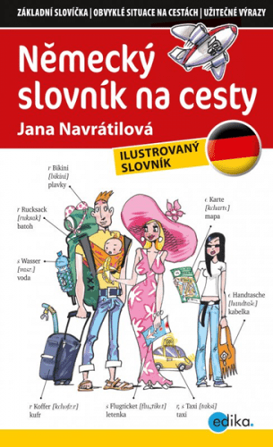 Německý slovník na cesty - Jana Navrátilová - 11x18 cm