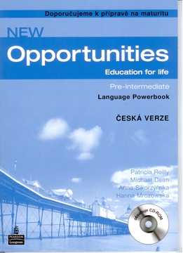 New Opportunities Pre-intermediate Language Powerbook - česká verze - Reilly P.