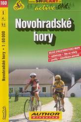 Novohradské hory - cyklo SHc160 - 1:60t - skládaná mapa