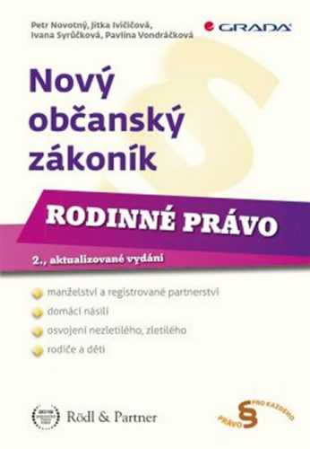 Nový občanský zákoník - Rodinné právo - Novotný Petr
