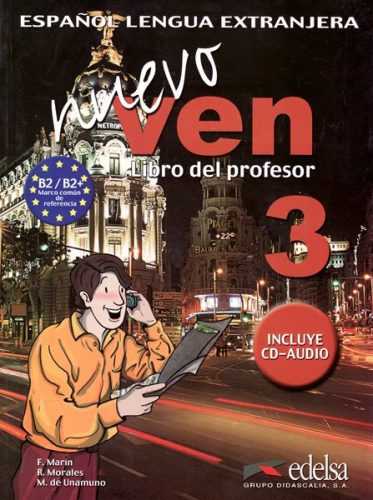 Nuevo Ven 3 - Libro del profesor + CD - Marín