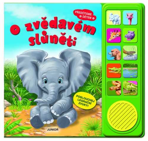 O zvědavém slůněti - Poslouchej legrační zvuky! - neuveden - 23x24