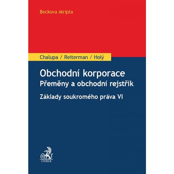 Obchodní korporace - Chalupa