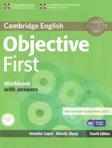 Objective First Workbook with answers /B2/ - 4. vydání - Capel A.