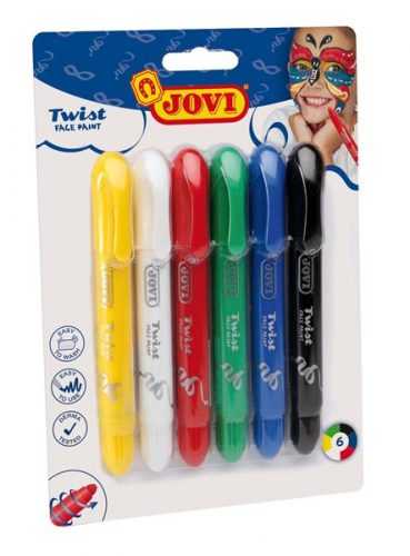 Obličejové barvy JOVI TWIST - 6 barev