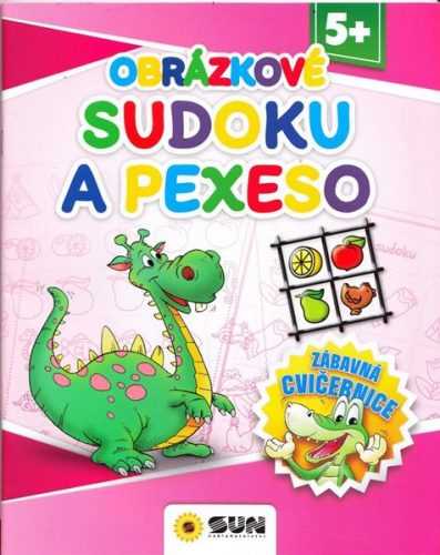 Obrázkové sudoku a pexeso - Zábavná cvičebnice - neuveden