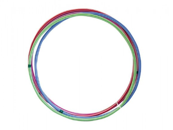 Obruč Hula Hop průměr 70 cm - mix barev