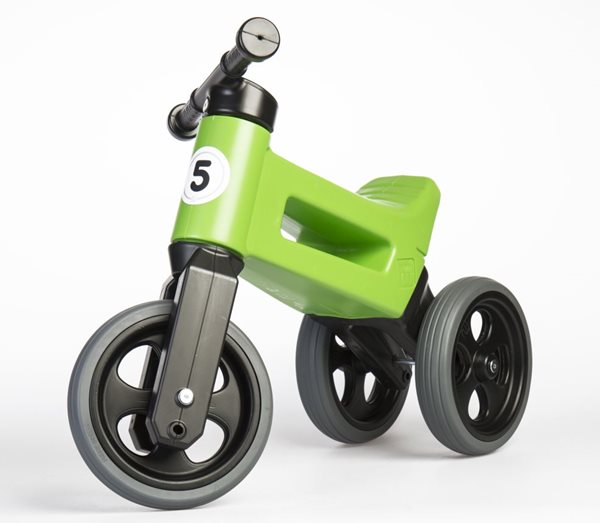 Odrážedlo FUNNY WHEELS NEW SPORT 2v1 zelené