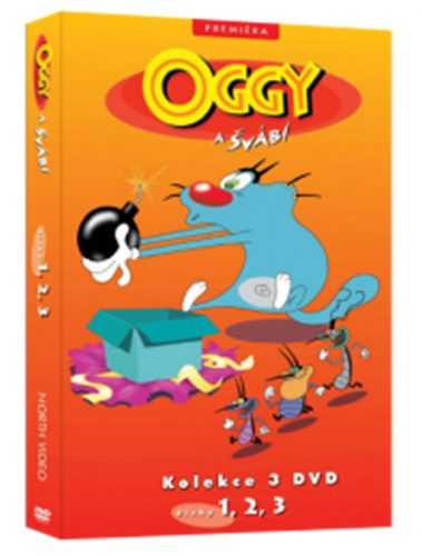 Oggy a švábi 1 - 3 / kolekce 3 DVD - neuveden - 13x19 cm