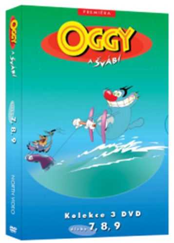 Oggy a švábi 7 - 9 / kolekce 3 DVD - neuveden - 13x19 cm