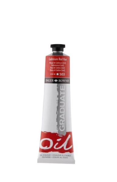 Olejová barva Daler-Rowney 38 ml - kadmium červené