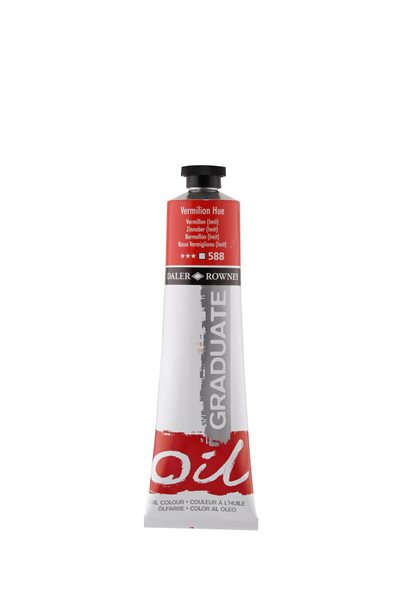 Olejová barva Daler-Rowney 38 ml - rumělka červená