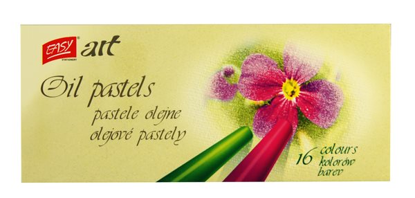 Olejové pastely Easy Art - 16 barev