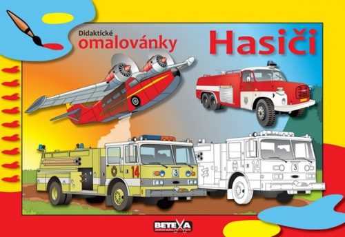 Omalovánky - Hasiči (didaktické omalovánky) - neuveden