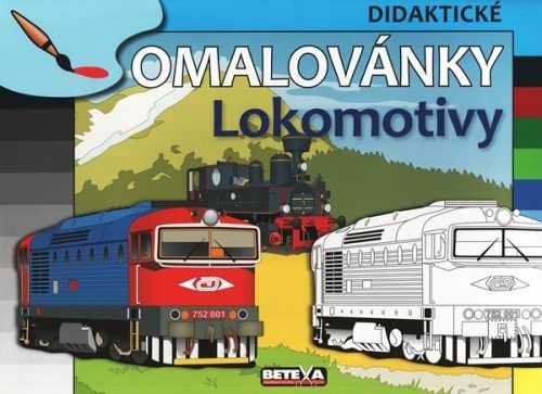 Omalovánky - Lokomotivy (didaktické) - neuveden