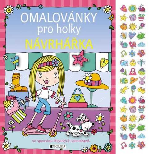 Omalovánky pro holky – Návrhářka - 27x27 cm