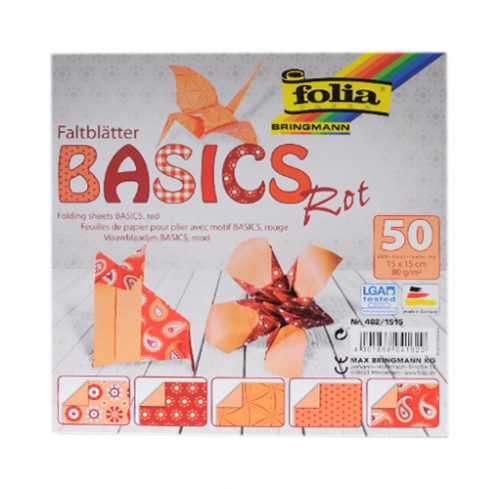 Origami papír Basics 80g/m2 - 15 x 15 cm