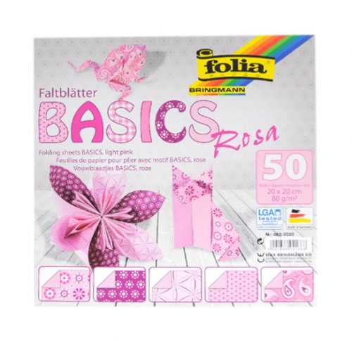 Origami papír Basics 80g/m2 - 15 x 15 cm