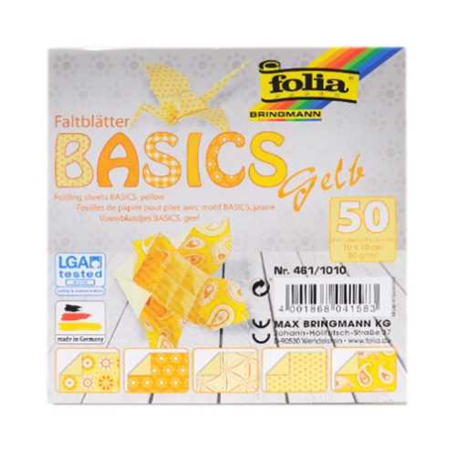 Origami papír Basics 80g/m2 - 15 x 15 cm