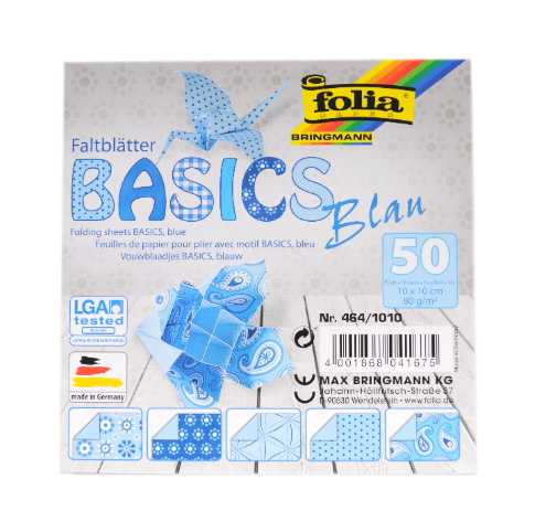 Origami papír Basics 80g/m2 - 20 x 20 cm