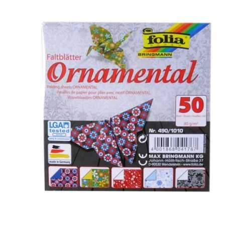 Origami papír Ornamental 80g/m2 - 15 x 15 cm
