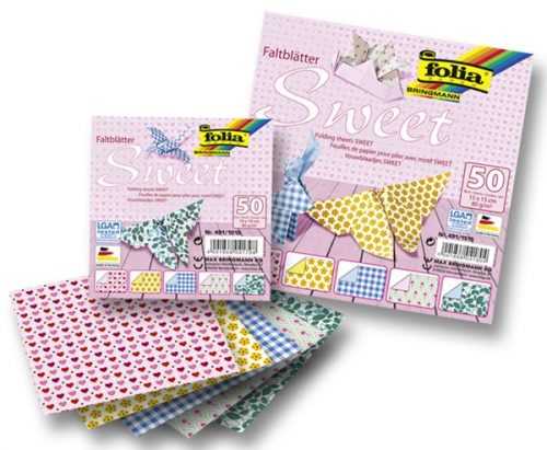 Origami papír Sweet 80g/m2 - 10 x 10 cm