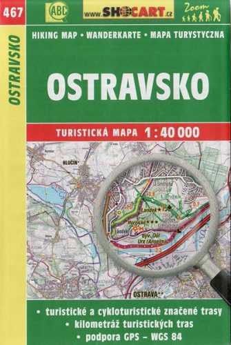 Ostravsko - mapa SHOCart č. 467 - 1:40 000