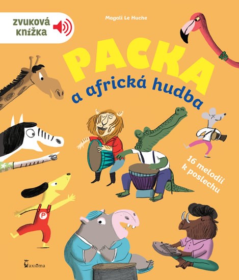 Packa a africká hudba - Zvuková knížka - neuveden