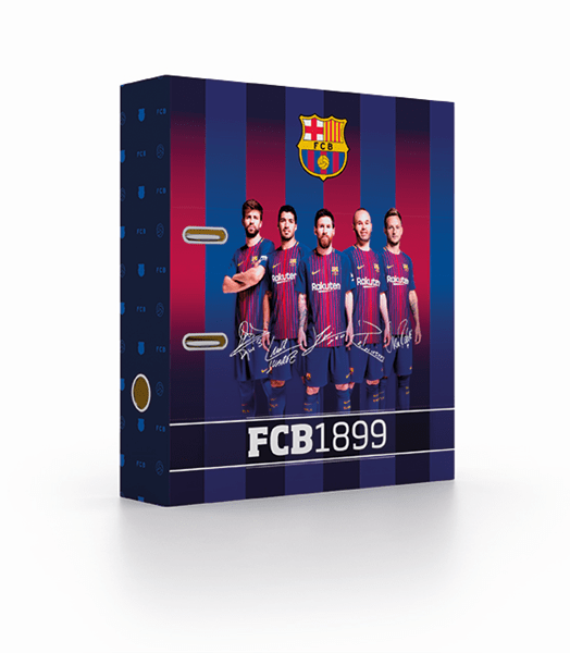 Pákový pořadač A4 7 cm lamino - FC Barcelona