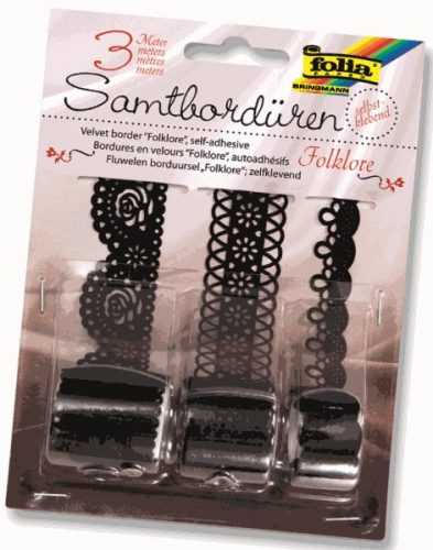Papírové samolepicí bordury