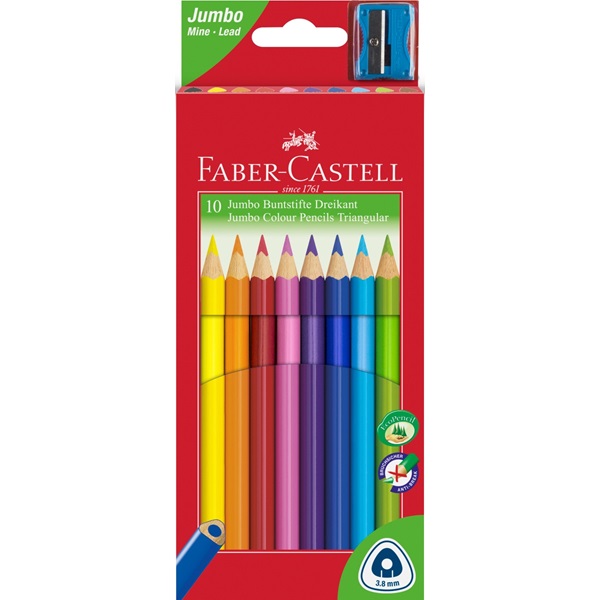 Pastelky Faber-Castell Jumbo trojhranné