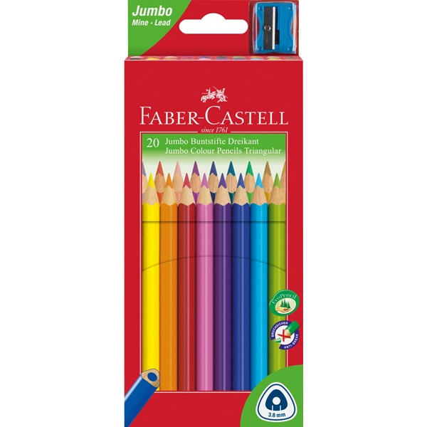 Pastelky Faber-Castell Jumbo trojhranné