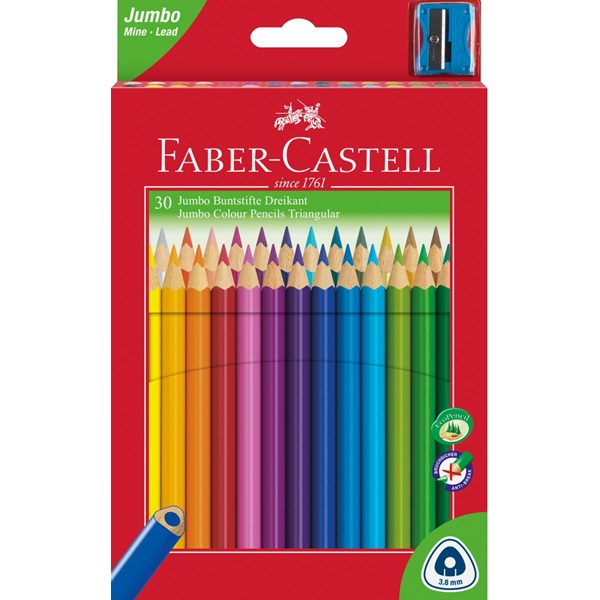 Pastelky Faber-Castell Jumbo trojhranné