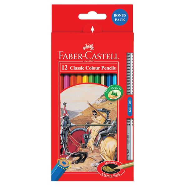 Pastelky Faber-Castell šestihranné