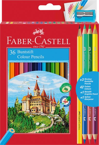 Pastelky Faber-Castell šestihranné