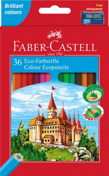 Pastelky Faber-Castell šestihranné