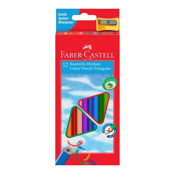 Pastelky Faber-Castell - trojhranné