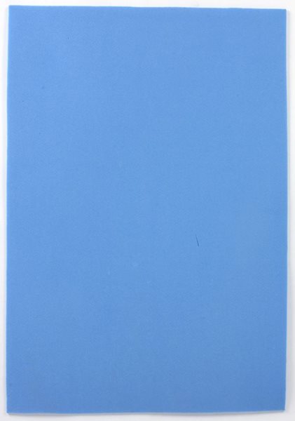 Pěnovka 20×29 cm - barva modrá světlá - 20x29 cm