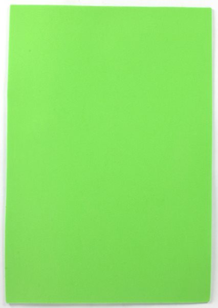 Pěnovka 20×29 cm - barva zelená světlá - 20x29 cm