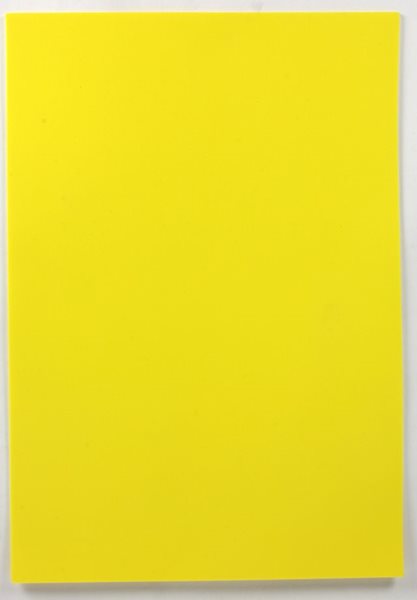 Pěnovka 20×29 cm - barva žlutá - 20x29 cm