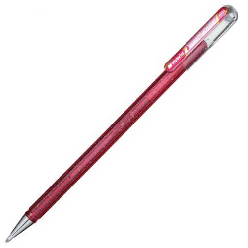 Pentel Dual Metallic Gelové kuličkové pero - růžová/metalická růžová
