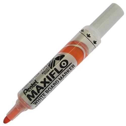 Pentel MAXIFLO Popisovač na bílé tabule - oranžový