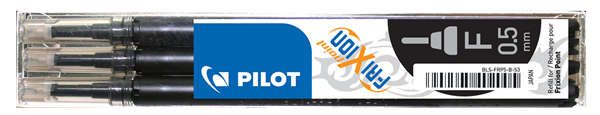 Pilot FriXion Point Náplň sada 3 ks - černá