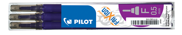 Pilot FriXion Point Náplň sada 3 ks - fialová