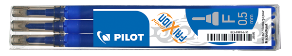 Pilot FriXion Point Náplň sada 3 ks - modrá