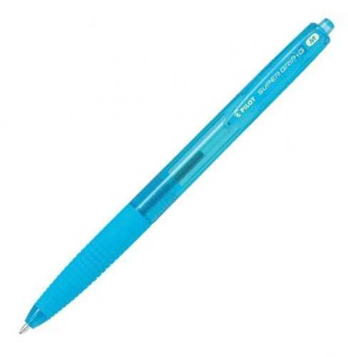 Pilot Super Grip-G Kuličkové pero stiskací hrot M - sv. modré