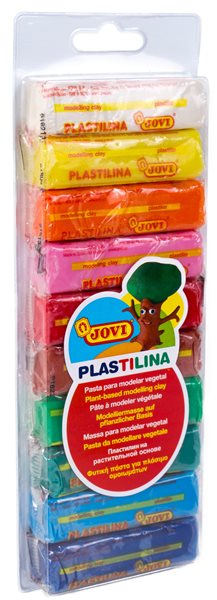 Plastelína JOVI - 10×25 gr v blistru