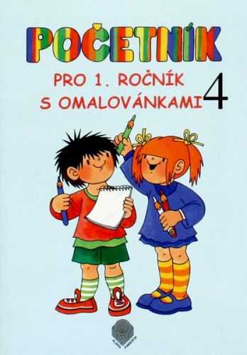 Početník pro 1.ročník PS s omalovánkami 4 - A5